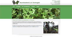 Desktop Screenshot of boomkwekerijoostvogels.nl